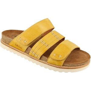 NWOT Taos Tremendous Yellow Sandals 41